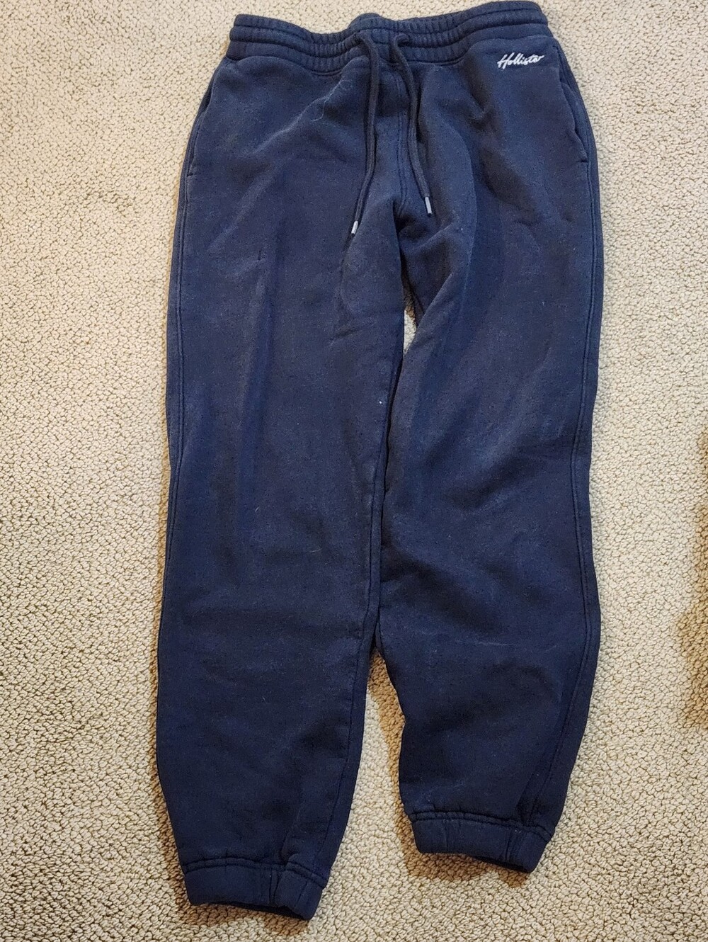 Brand New No Tags Hollister Boys Drawstring Joggers Size XS